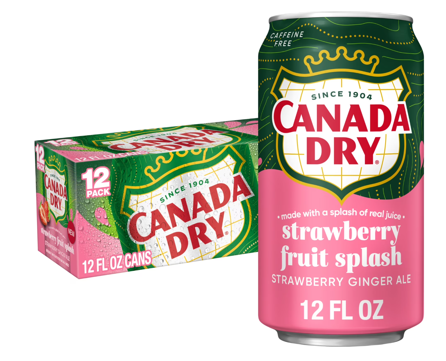 Canada Dry Strawberry product