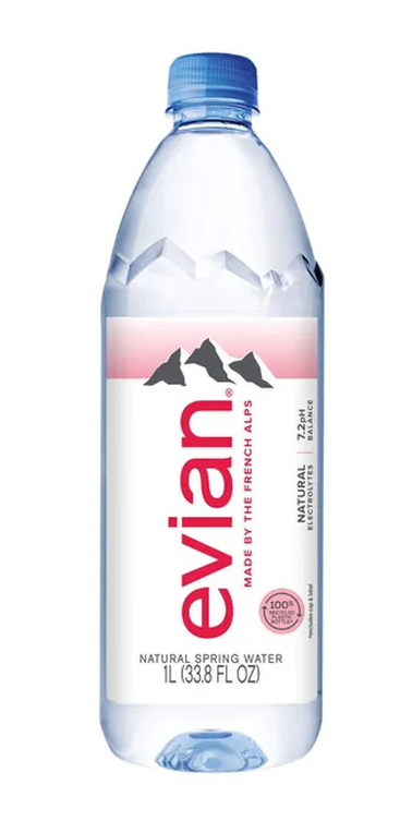 Evian 1ltr product